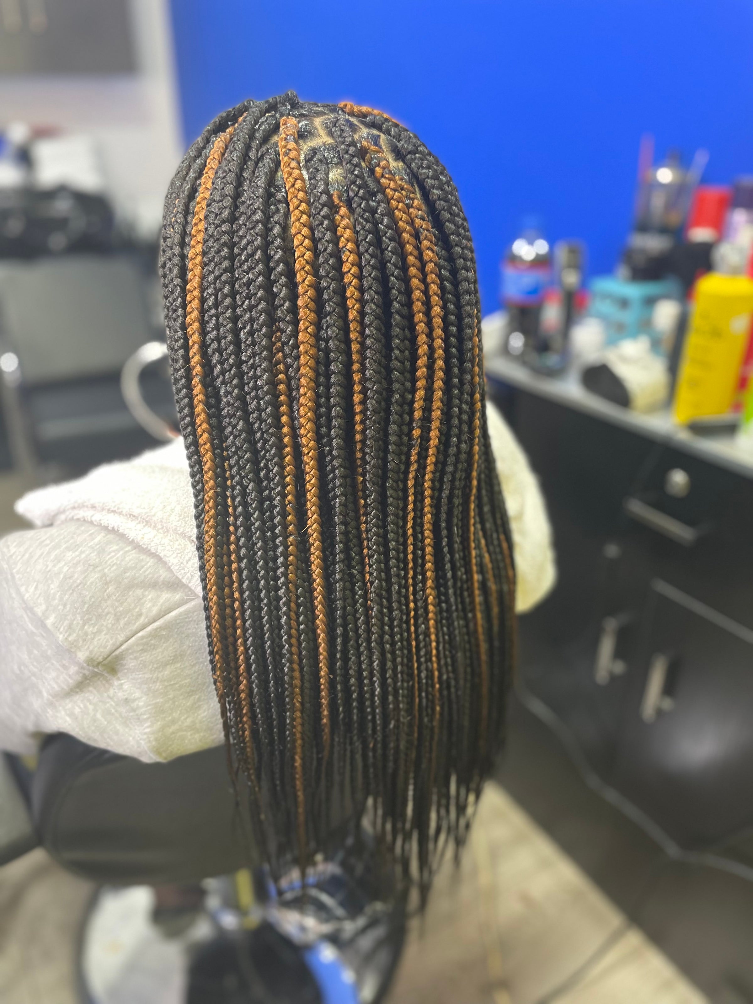 Smedium Traditional Box Braids